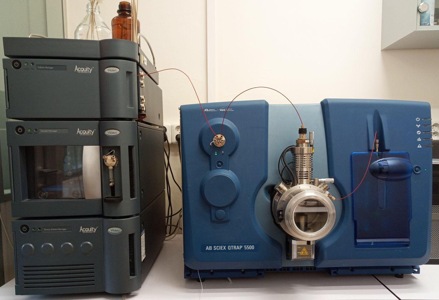 1) QTRAP 5500 (originál)