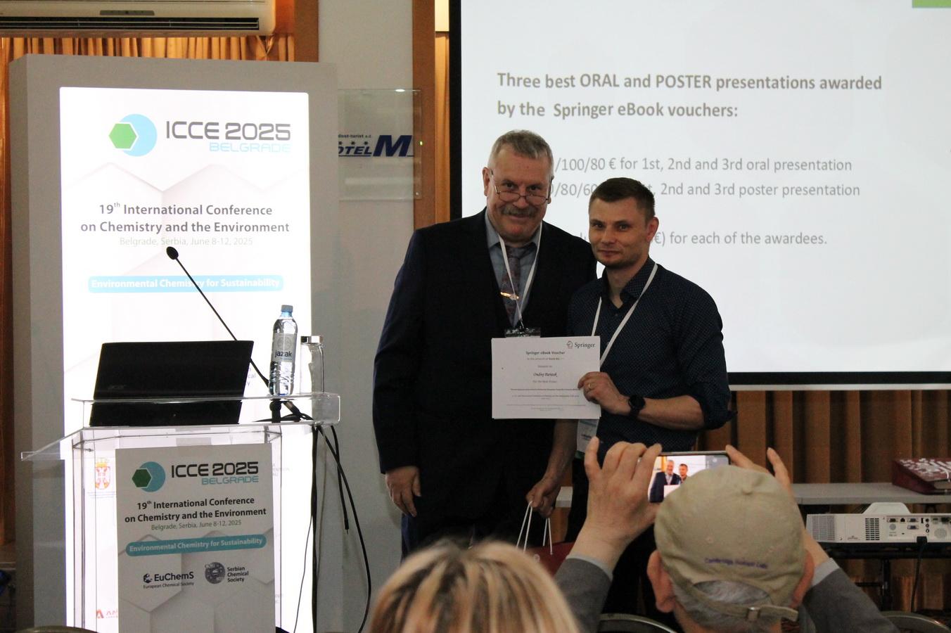 Ondřej Pařízek získal Young researcher Award 